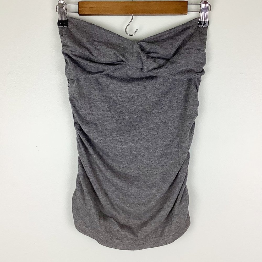 3/$25 Joyce Leslie Ruched Sweetheart Strapless Top - Picture 2 of 4